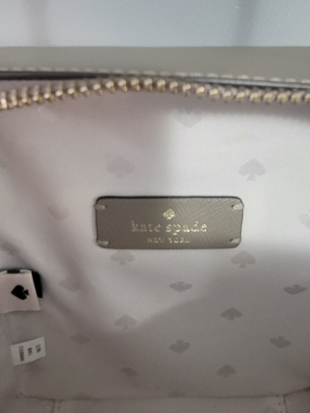Kate Spade Taupe Crossbody with Gold Hardware - Picture 9 of 13